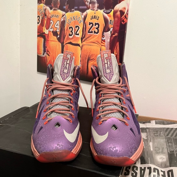 Nike Lebron 10 Area 72 Extraterrestrial Size 13 EUC - Picture 3 of 8